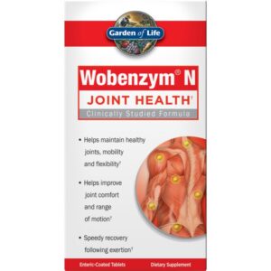 Garden of Life Wobenzym N tablety pro urychlení regenerace 400 tbl